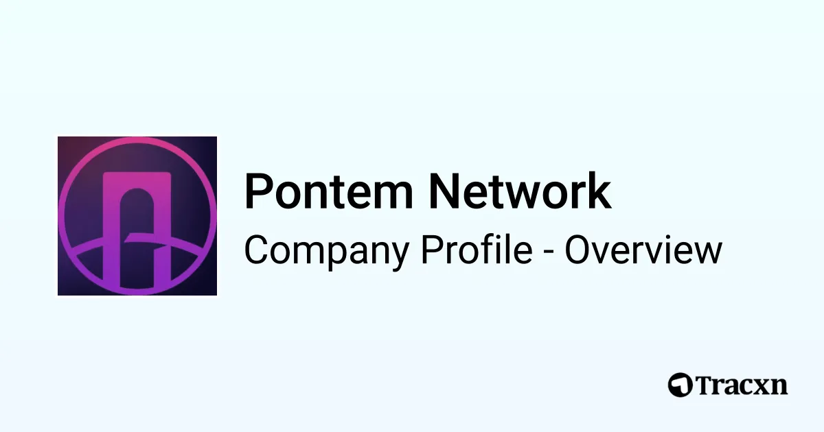Pontem Network - 2026 Company Profile, Team, Funding & Competitors - Tracxn