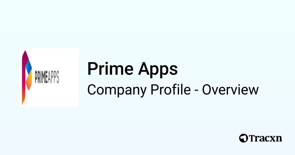 Prime Apps - 2026 Company Profile & Competitors - Tracxn