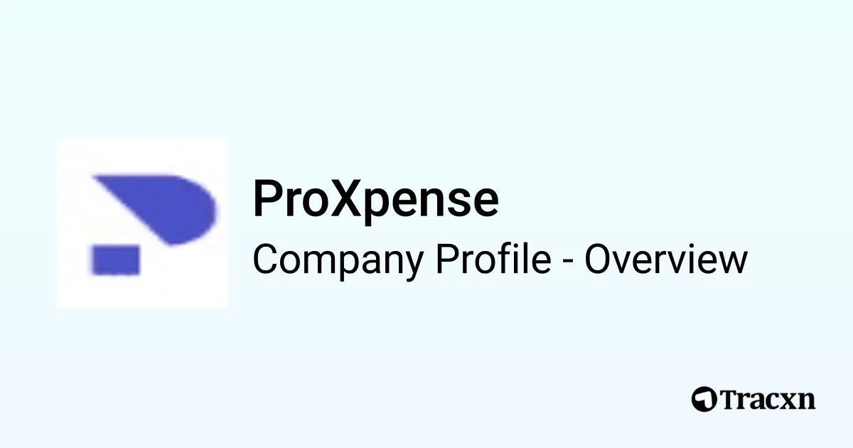ProXpense - 2026 Company Profile, Team & Competitors - Tracxn