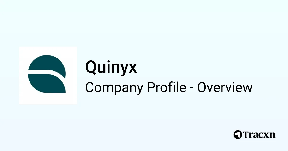 Quinyx System Quinyx - 2026 Company Profile, Team, Funding & Competitors - Tracxn