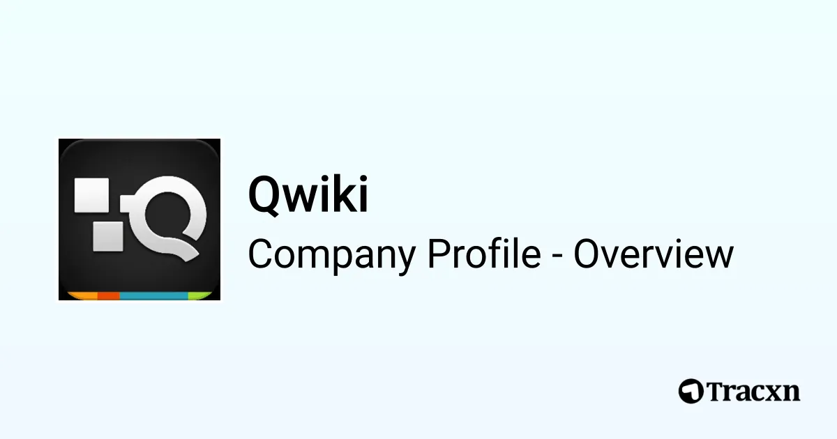 Qwiki - 2026 Company Profile, Team, Funding & Competitors - Tracxn