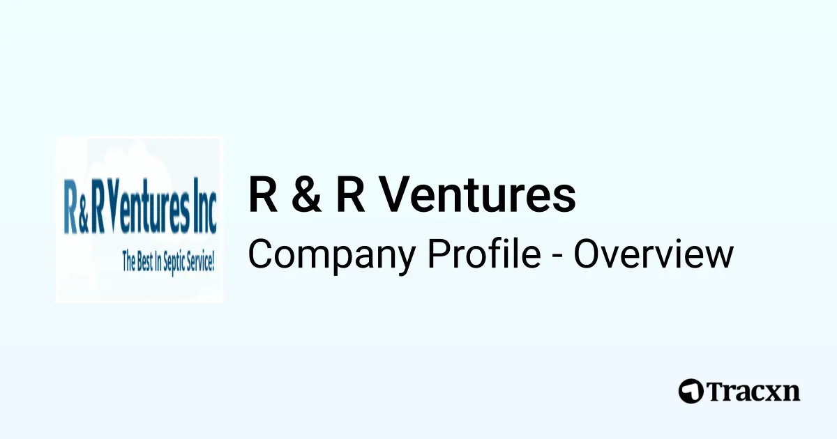 R & R Ventures - 2026 Company Profile & Competitors - Tracxn