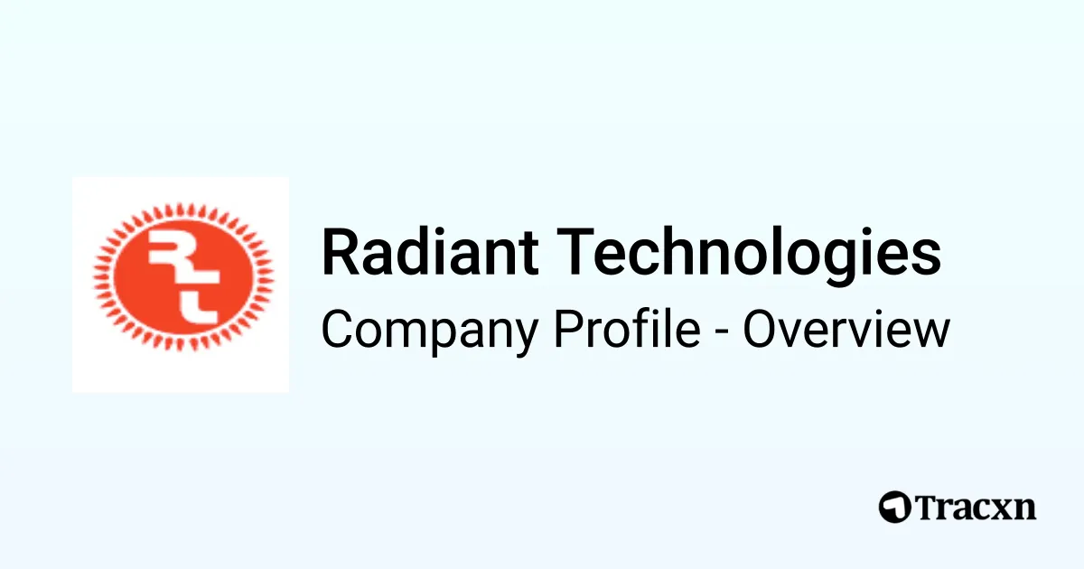 Radiant Technologies - 2025 Company Profile & Competitors - Tracxn