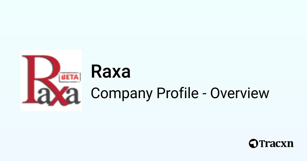Raxa - 2025 Company Profile, Team, Competitors & Financials - Tracxn
