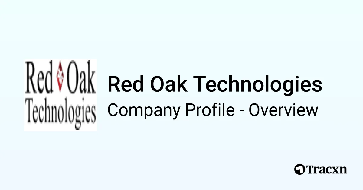 Red Oak Technologies - 2026 Company Profile & Competitors - Tracxn