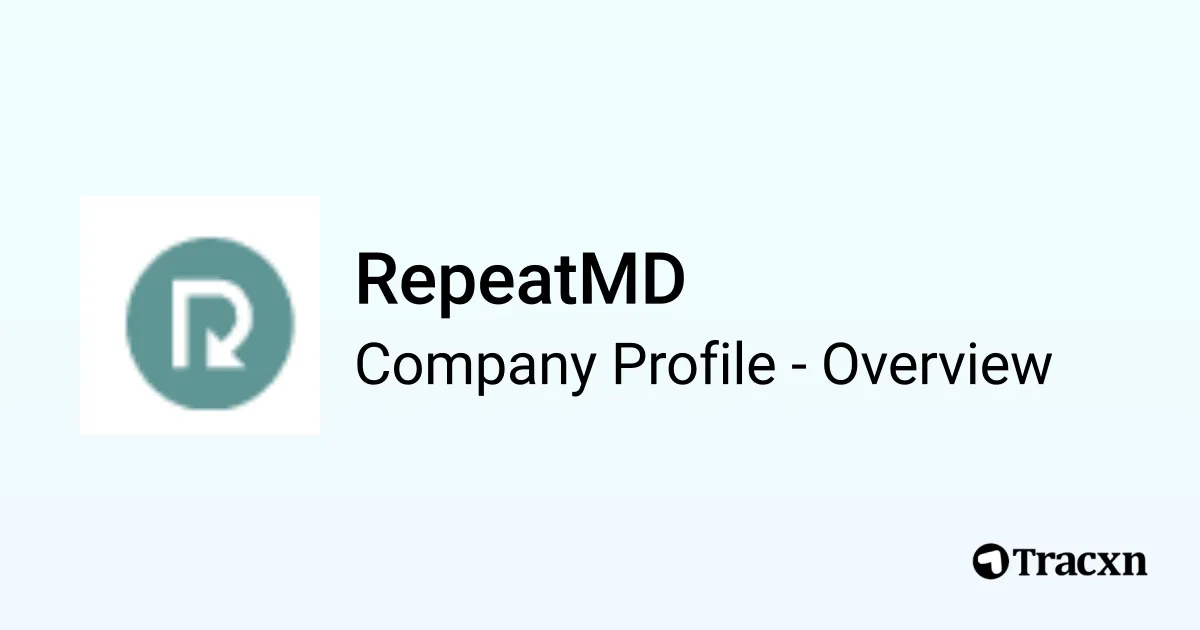 RepeatMD - 2026 Company Profile, Team, Funding & Competitors - Tracxn