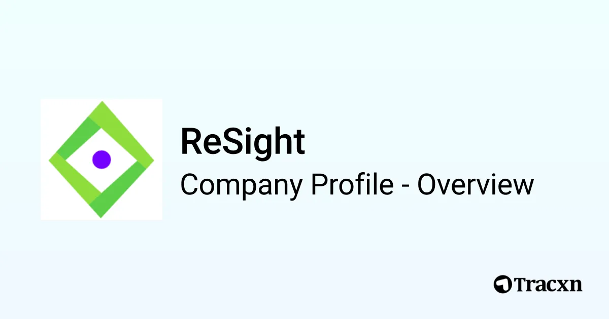 Resight Database ReSight - 2026 Company Profile, Team, Funding & Competitors - Tracxn