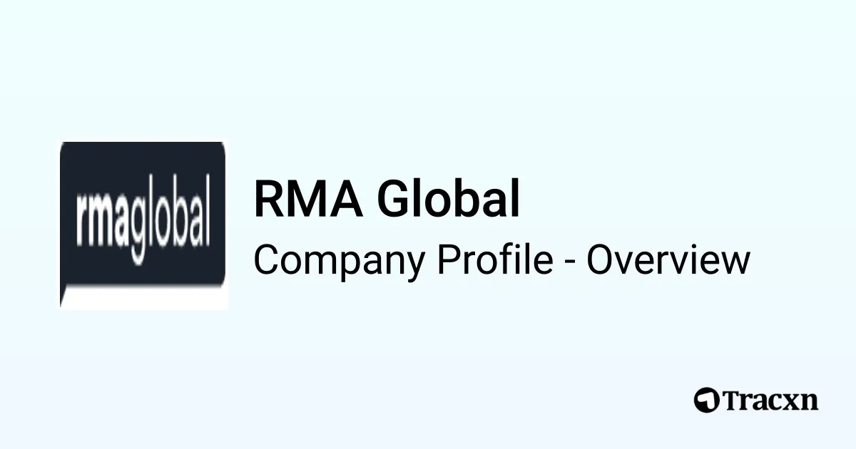 RMA Global - 2026 Company Profile, Team, Funding & Competitors - Tracxn