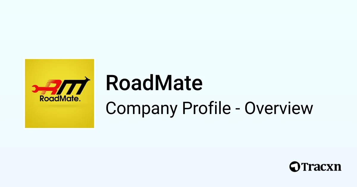 RoadMate - 2026 Company Profile, Team, Competitors & Financials - Tracxn