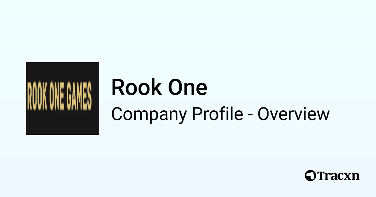 Rook One Rook One - 2026 Company Profile & Competitors - Tracxn