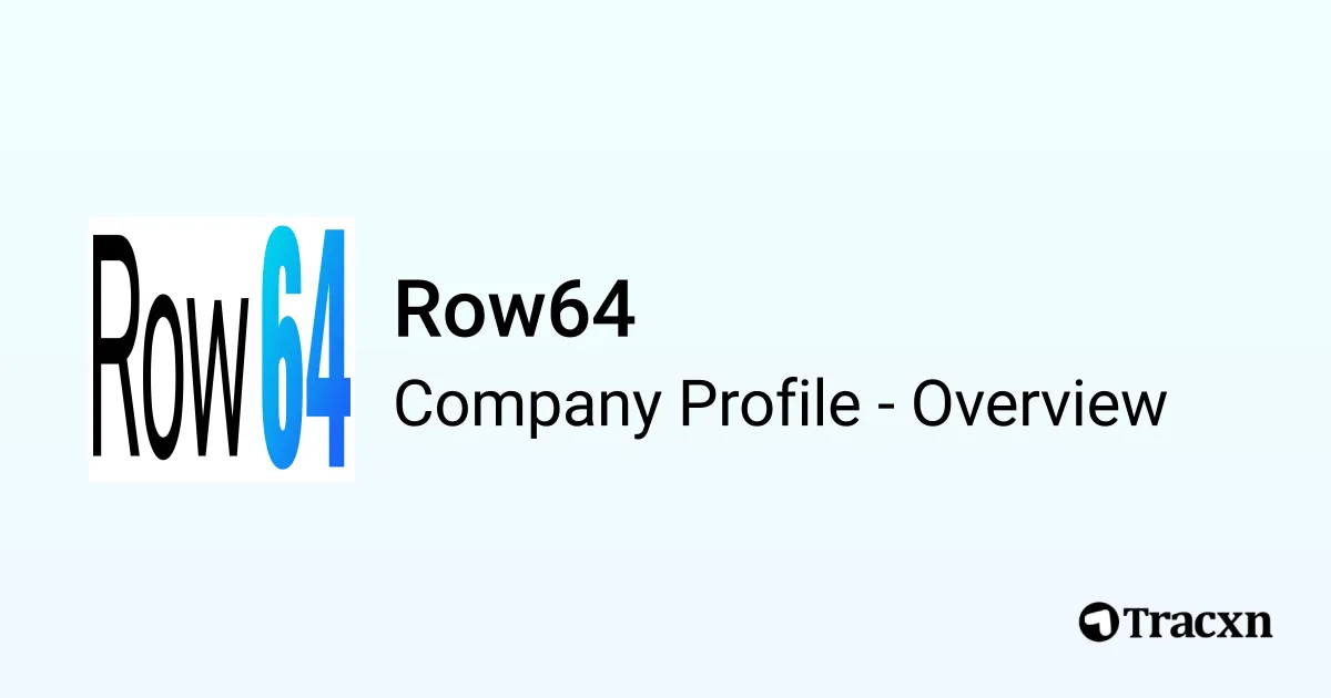 Row64 - 2026 Company Profile, Team, Funding & Competitors - Tracxn