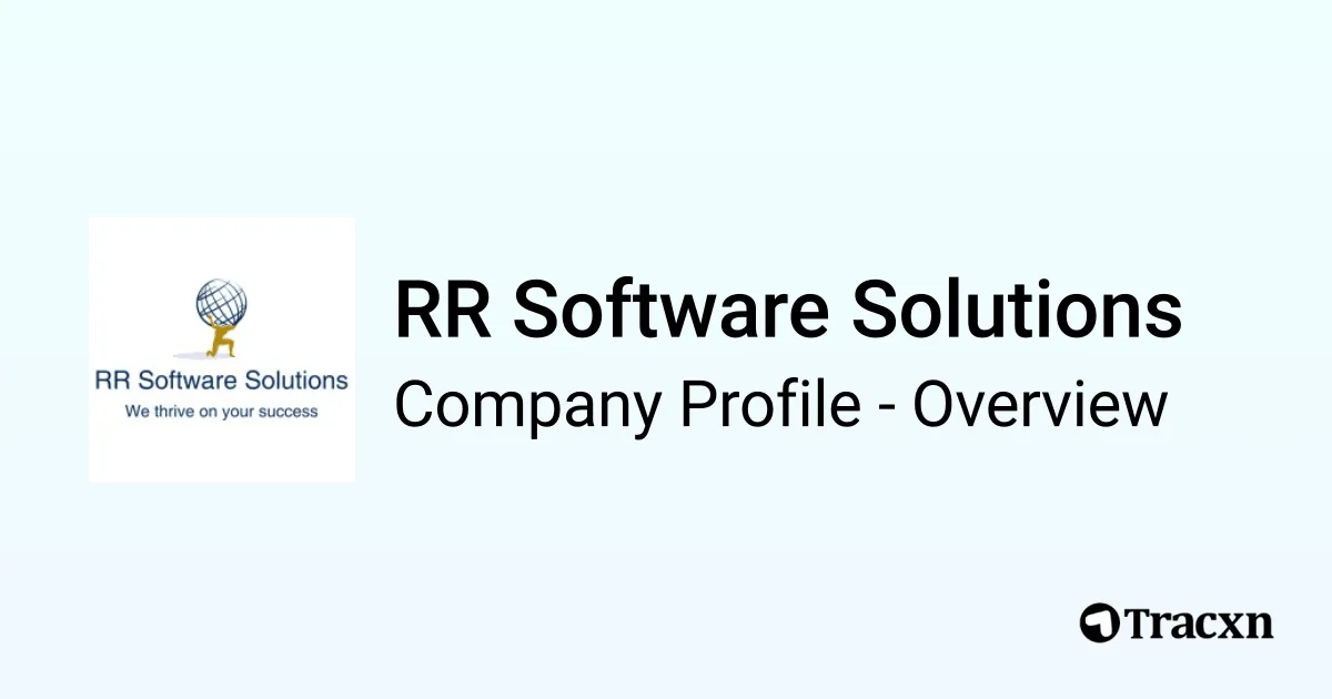 RR Software Solutions - 2025 Company Profile - Tracxn