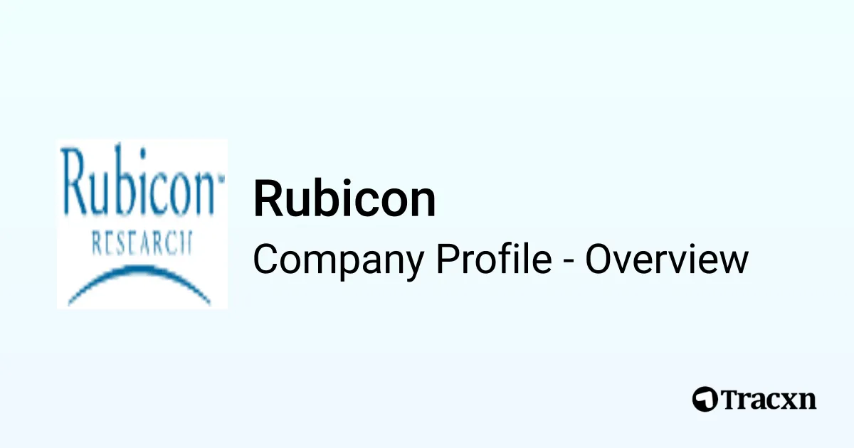 Rubicon - 2026 Company Profile, Team, Funding, Competitors & Financials ...