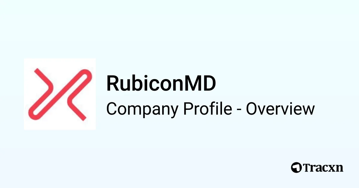 RubiconMD - 2026 Company Profile, Team, Funding & Competitors - Tracxn