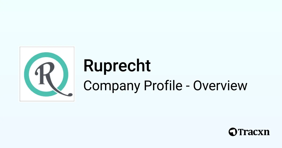 Ruprecht - 2026 Company Profile - Tracxn