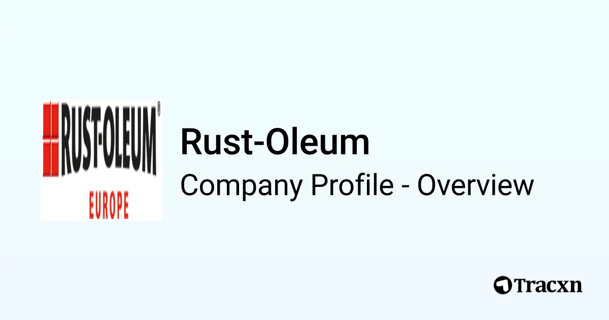 Rust-Oleum - 2026 Company Profile & Competitors - Tracxn