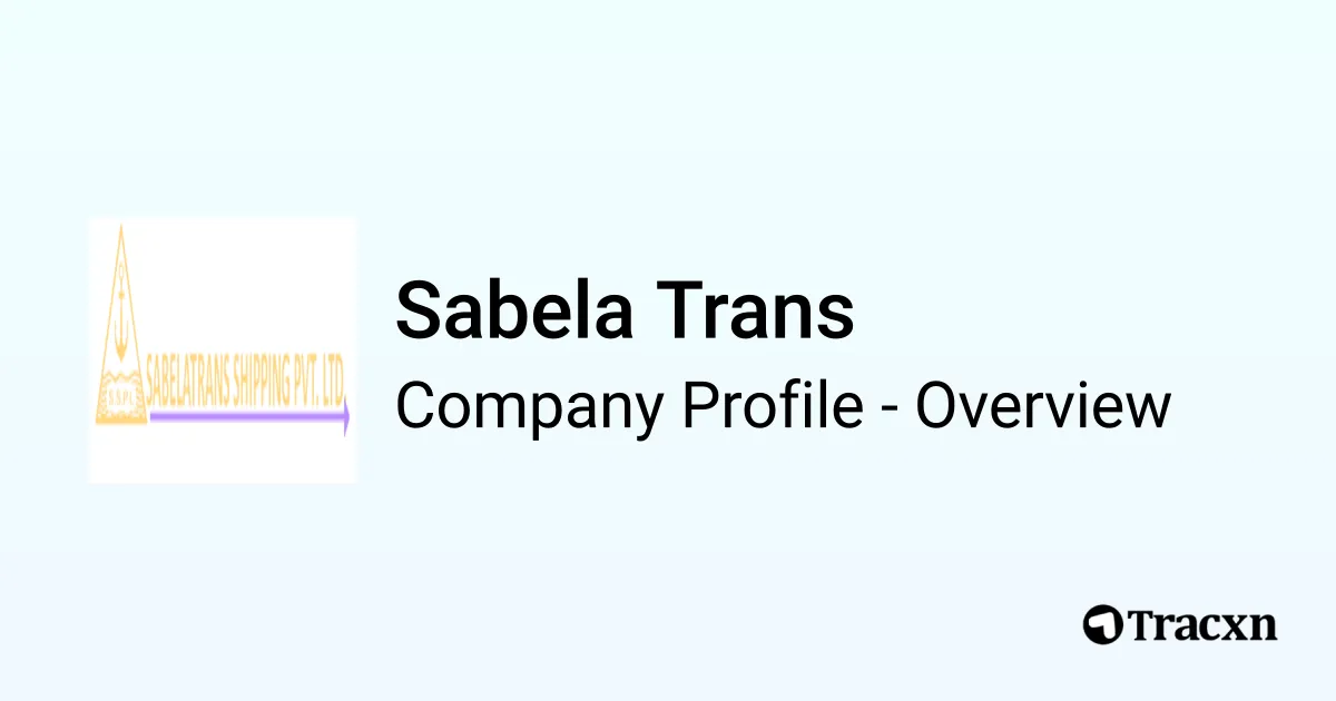 Sabre Trans Sabela Trans - 2026 Company Profile & Competitors - Tracxn