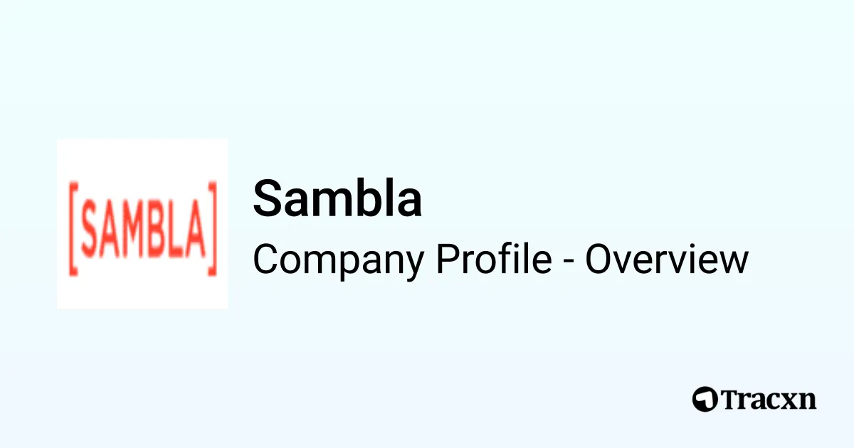 Sambla Rinne Sambla - 2026 Company Profile, Team, Funding & Competitors - Tracxn
