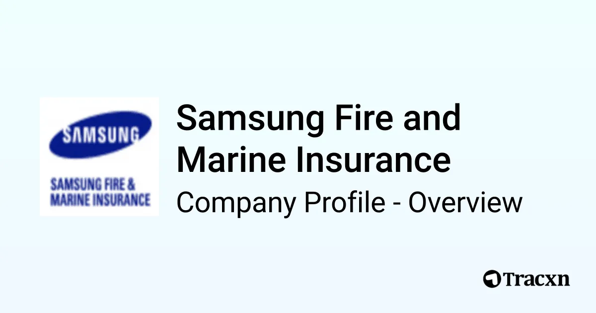 Samsung Fire Rescue Samsung Fire and Marine Insurance - 2026 Company Profile, Team ...