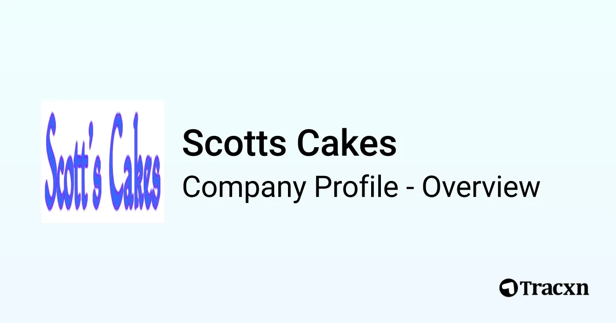 Scotts Cakes - 2025 Company Profile & Competitors - Tracxn