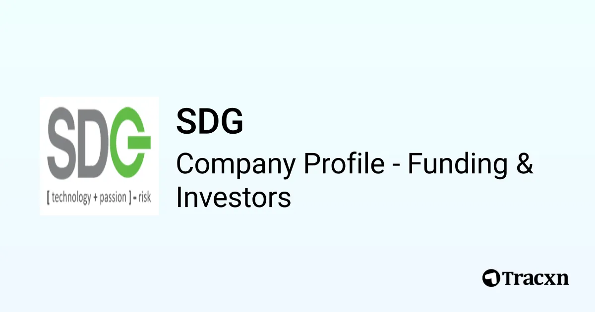 SDG - 2026 Funding Rounds & List of Investors - Tracxn
