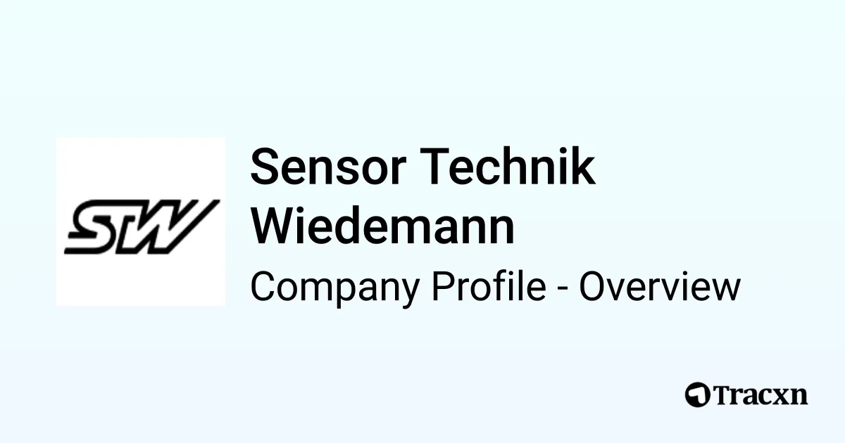 Sensor Technik Wiedemann - 2026 Company Profile, Team & Competitors ...