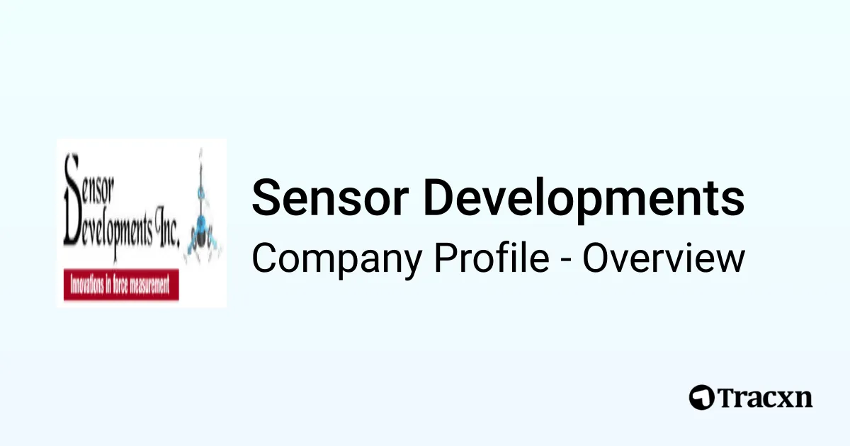 Sensor Developments - 2026 Company Profile & Competitors - Tracxn