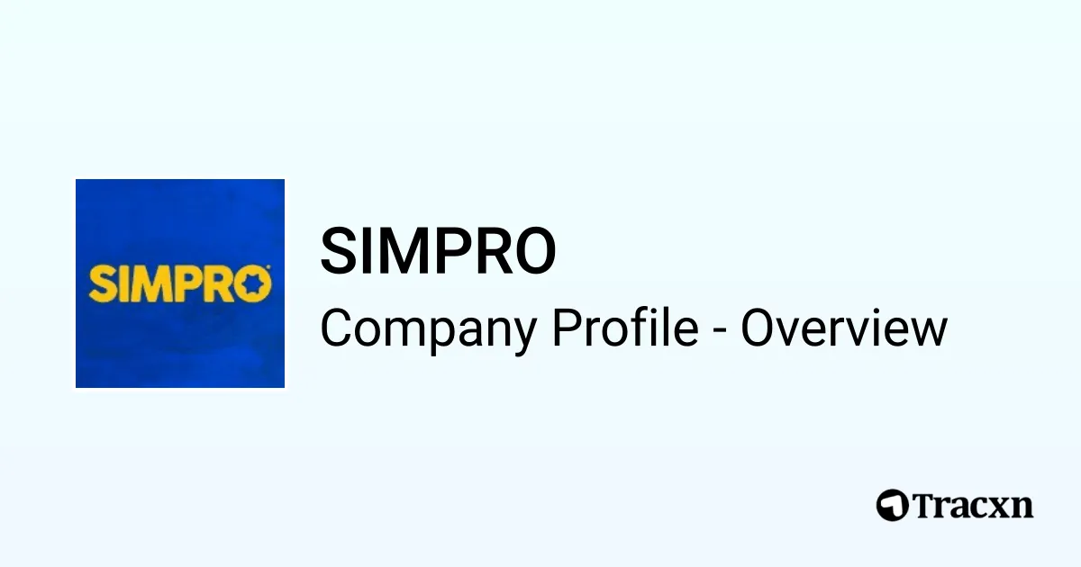 SIMPRO - 2026 Company Profile, Team, Funding & Competitors - Tracxn