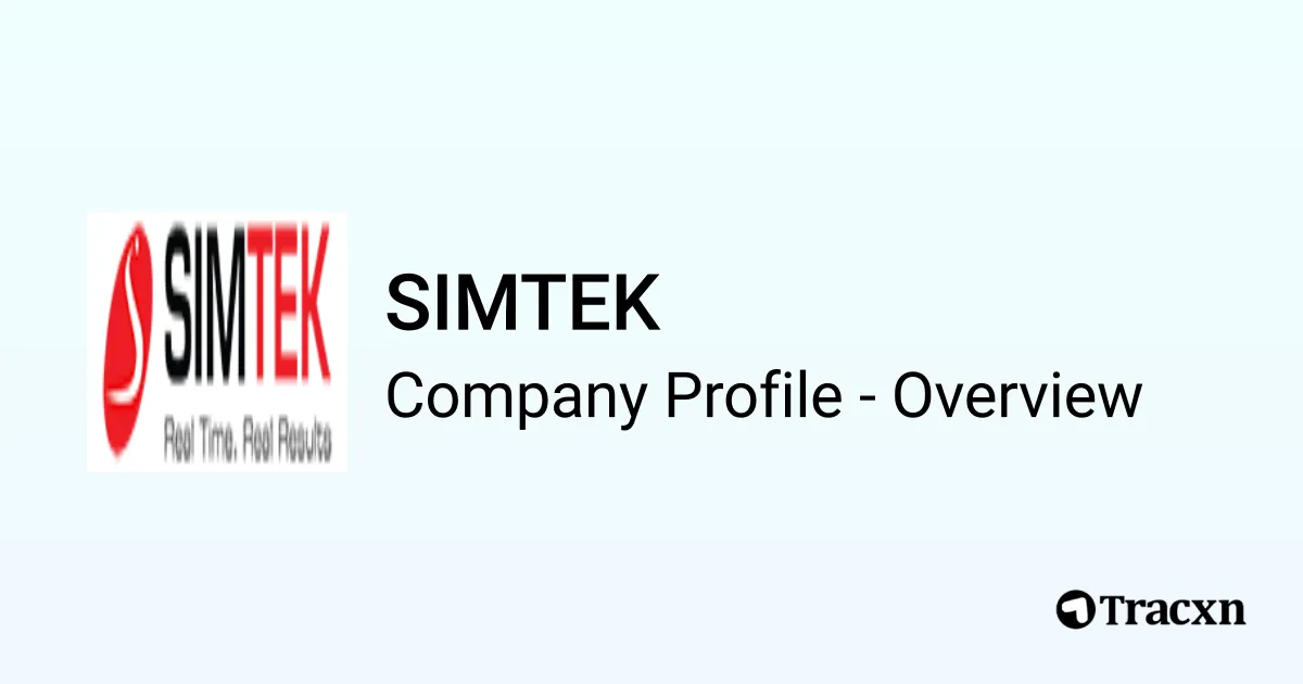Simtek Animation SIMTEK - 2026 Company Profile, Team, Competitors & Financials - Tracxn