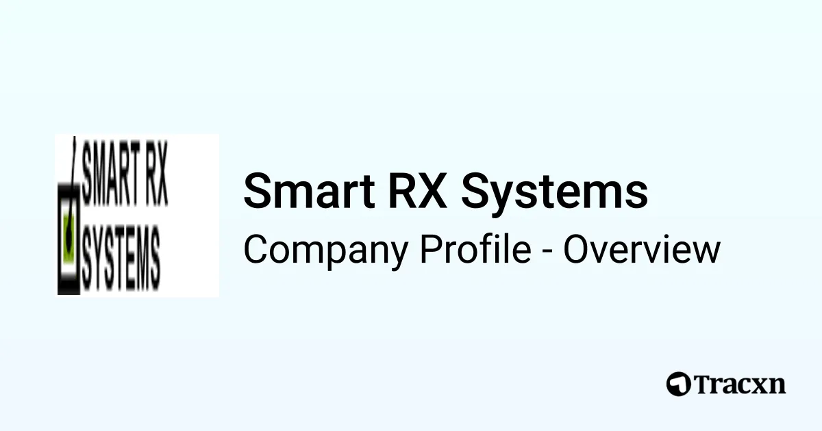 Smart RX Systems - 2026 Company Profile, Team & Competitors - Tracxn