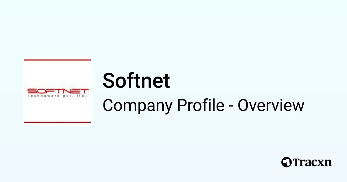 Softnet - 2026 Company Profile & Competitors - Tracxn