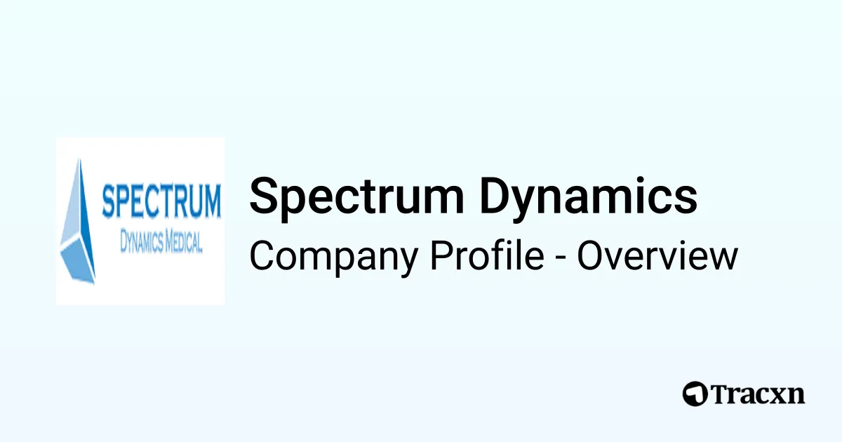 Spectrum Dynamic 400 Spectrum Dynamics - 2026 Company Profile, Funding & Competitors - Tracxn