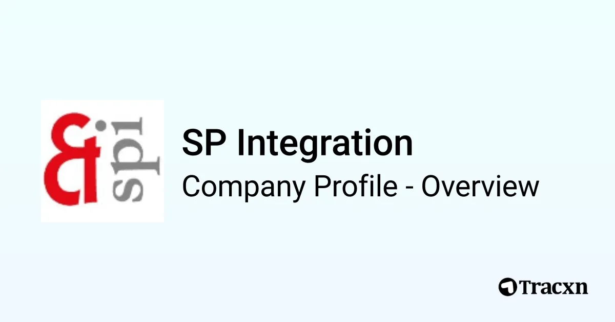 Sp Integration SP Integration - 2026 Company Profile & Competitors - Tracxn