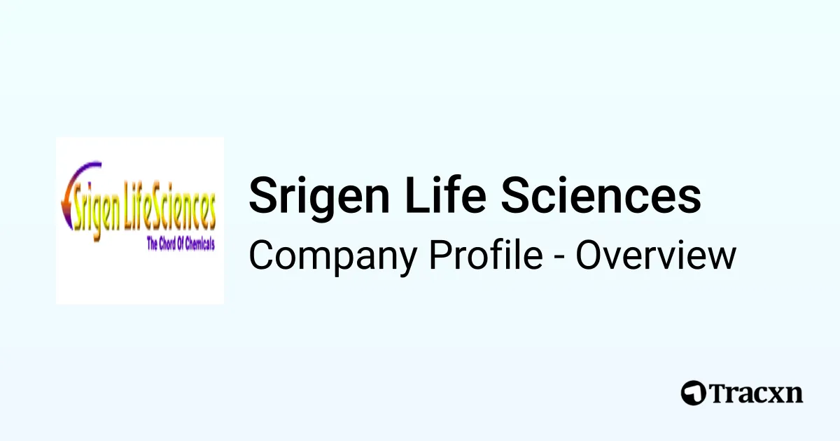 Srigen Life Sciences - 2025 Company Profile, Team, Funding, Competitors ...