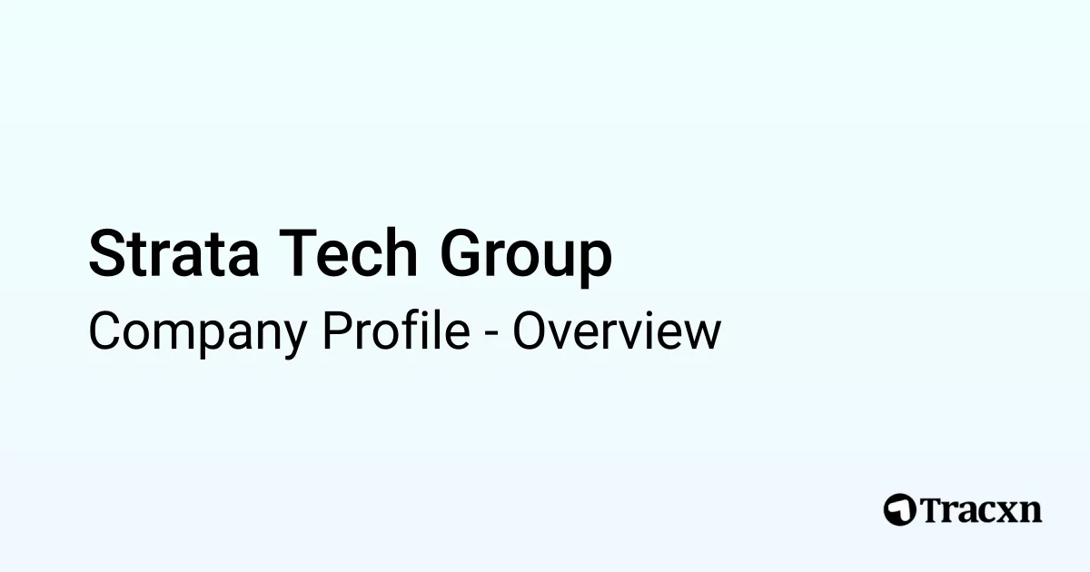 Strata Tech Lab Strata Tech Group - 2026 Company Profile & Competitors - Tracxn