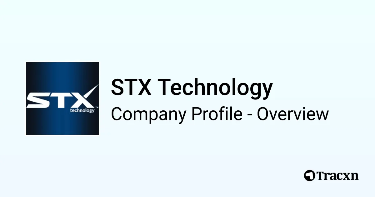 STX Technology - 2025 Company Profile & Competitors - Tracxn