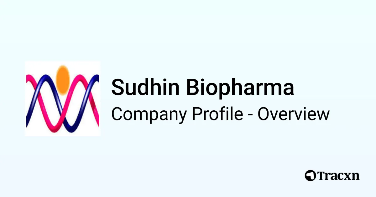Sudhin Biopharma - 2026 Company Profile, Team, Funding & Competitors ...