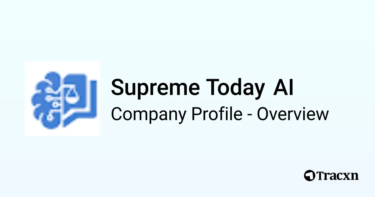 Supreme Today Ai 2025 Company Profile Team Competitors Financials
