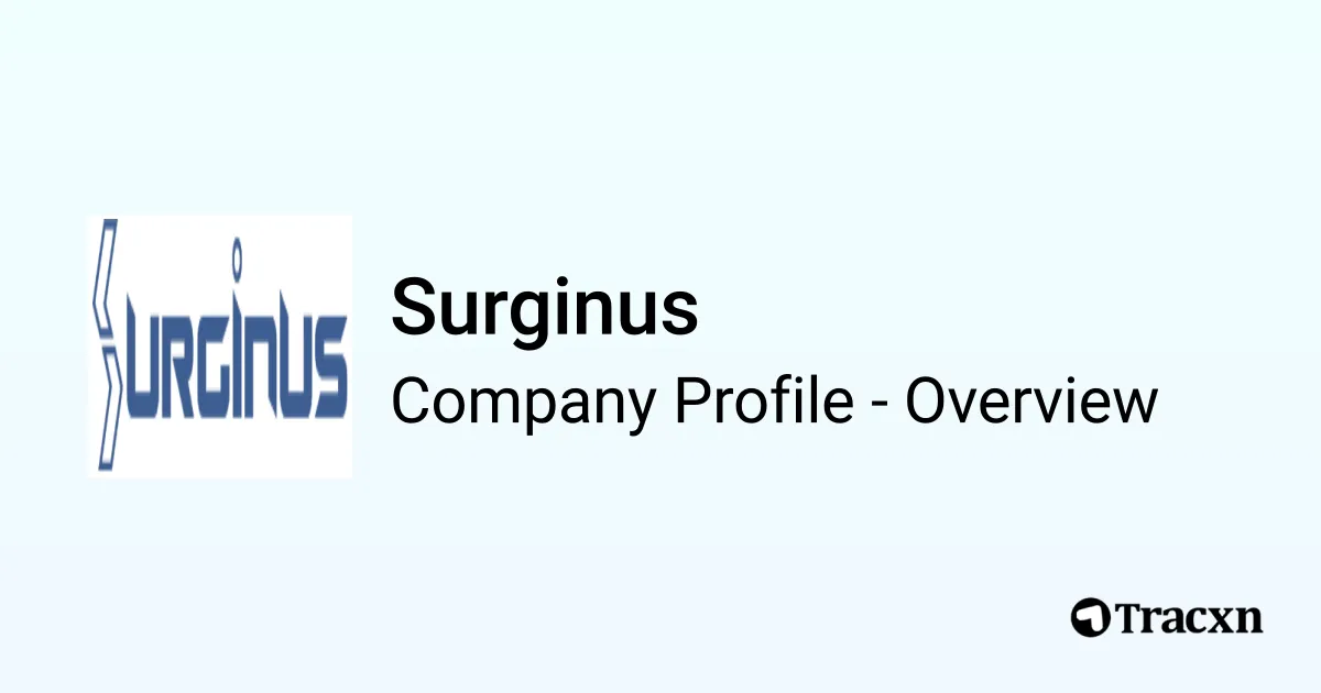 Surginus - 2025 Company Profile, Funding & Competitors - Tracxn