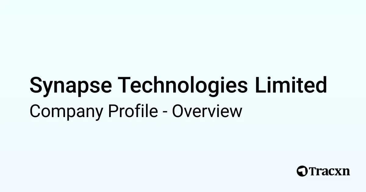 Synapse Technologies Limited - 2026 Company Profile & Competitors - Tracxn