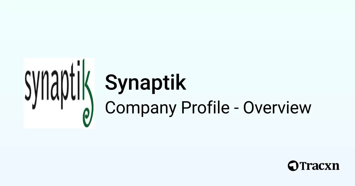 Synaptik - 2025 Company Profile & Competitors - Tracxn