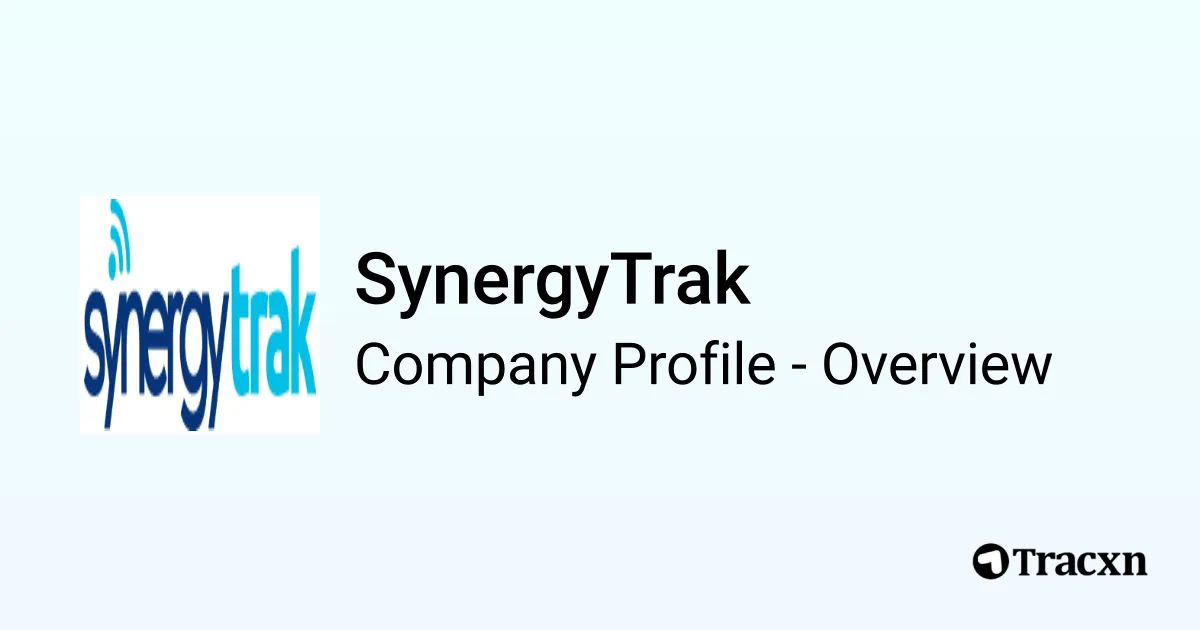SynergyTrak 2025 Company Profile & Competitors Tracxn