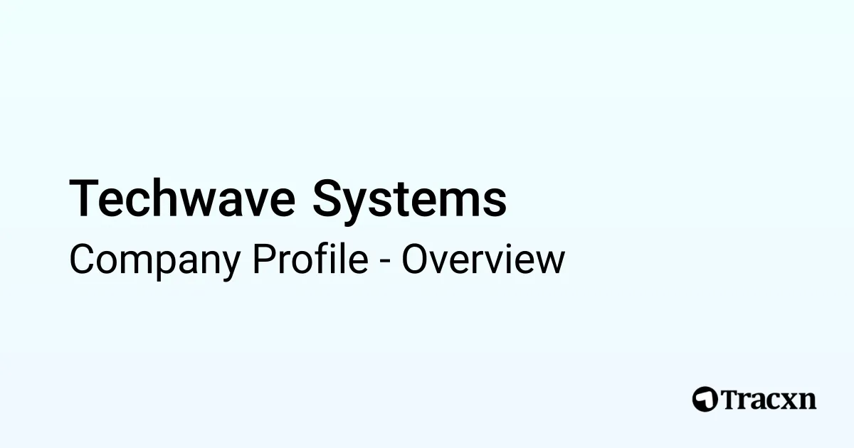 Techwave Systems - 2026 Company Profile & Competitors - Tracxn