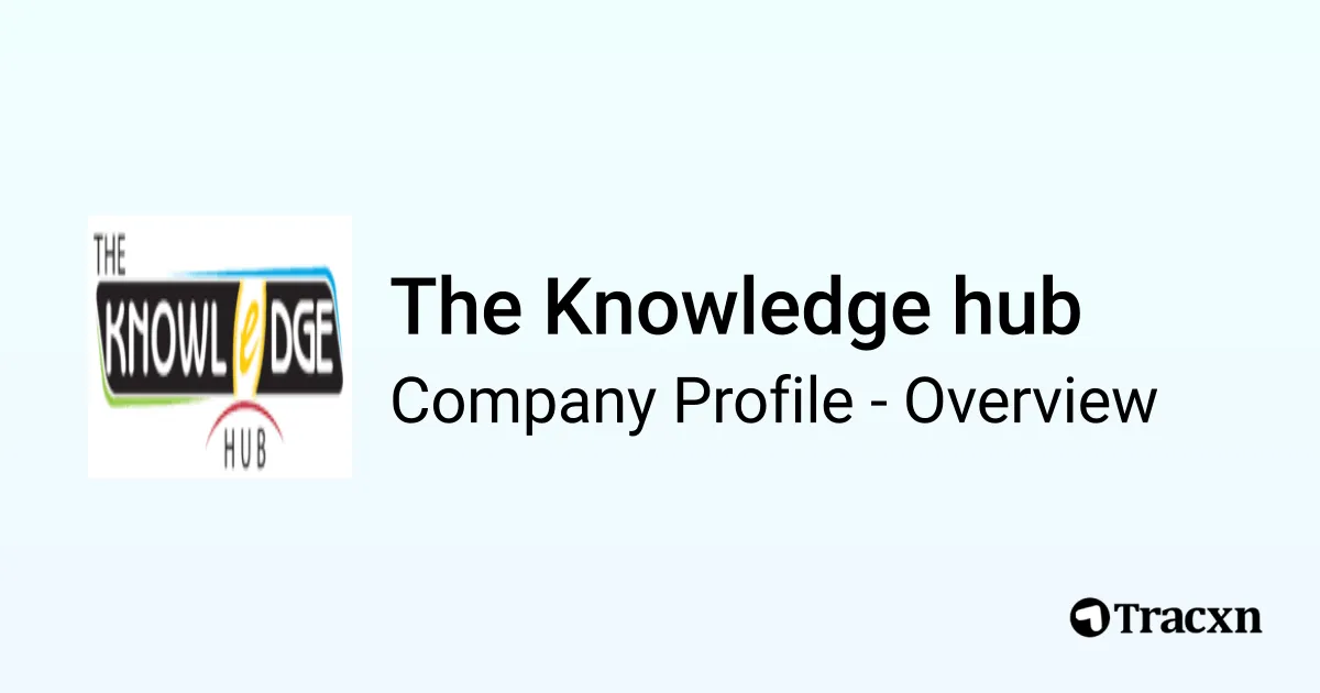 The Knowledge hub - 2026 Company Profile, Team & Competitors - Tracxn