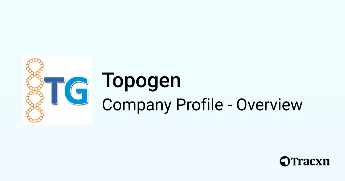Topogen - 2025 Company Profile, Team, Funding & Competitors - Tracxn