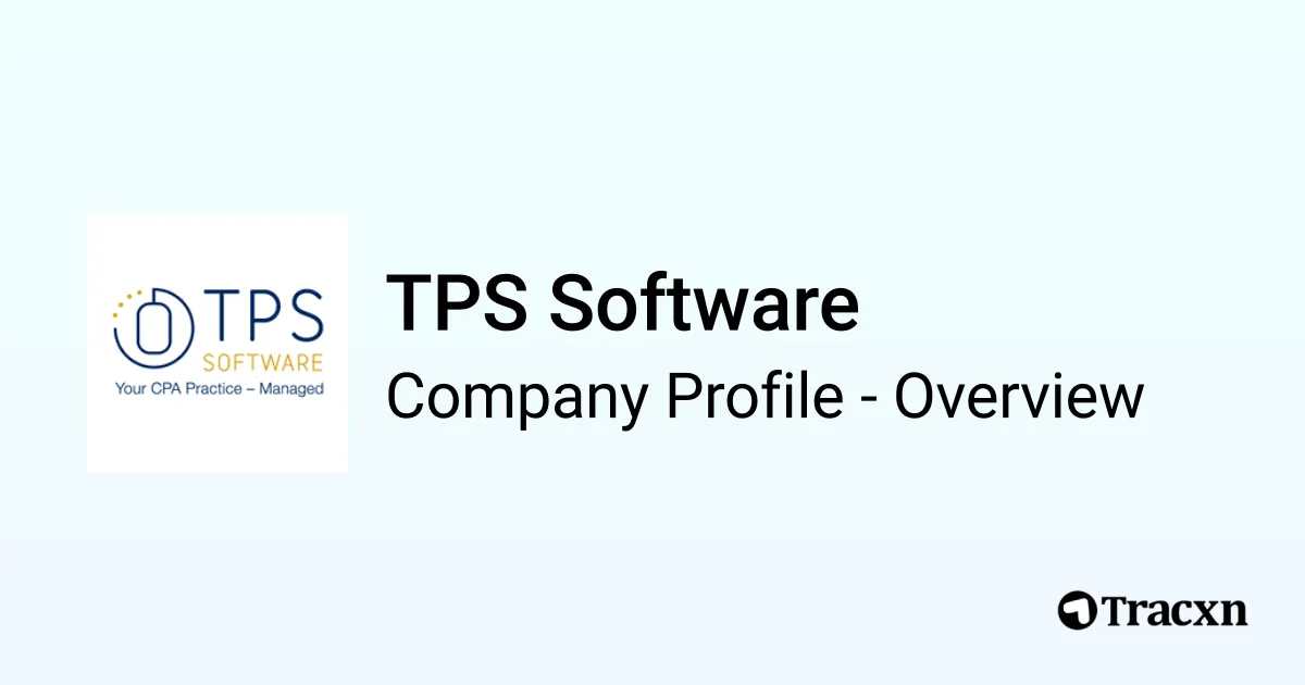 TPS Software - 2026 Company Profile & Competitors - Tracxn