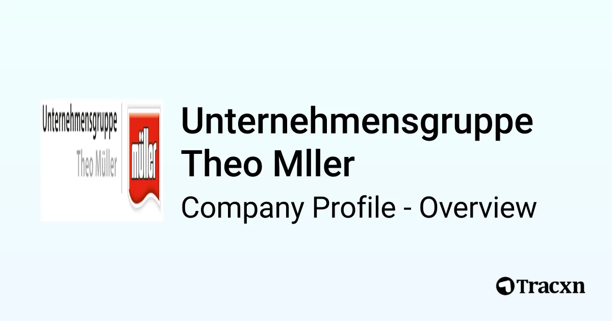 Unternehmensgruppe Theo Mller - 2026 Company Profile & Competitors - Tracxn