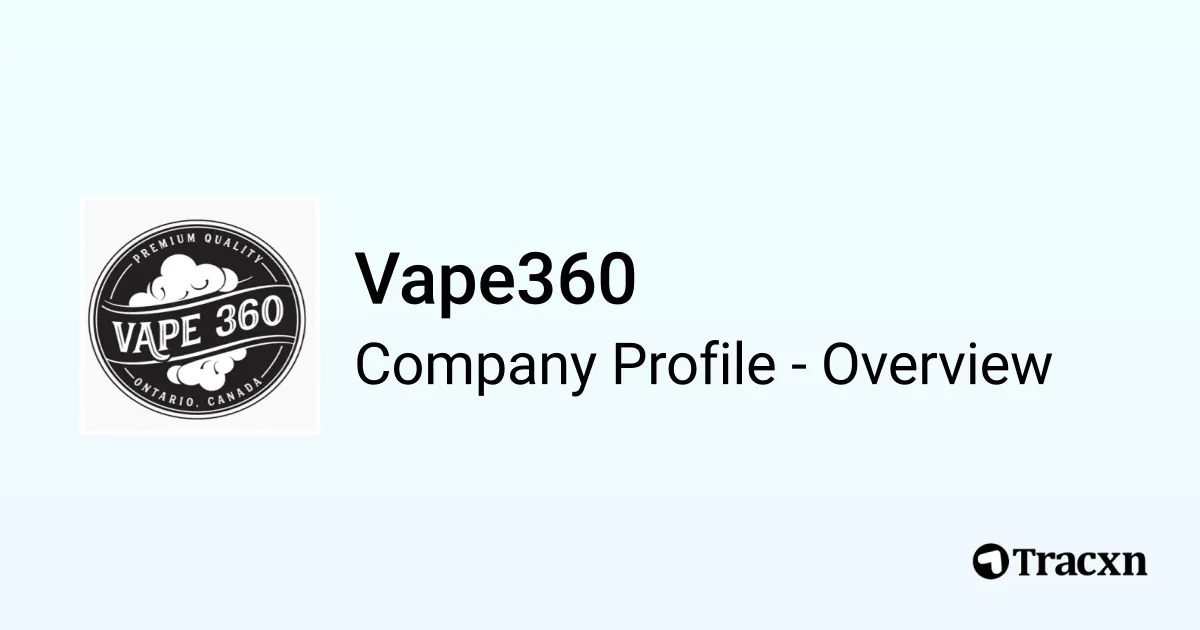 Vape360 - 2026 Company Profile & Competitors - Tracxn Vape360 - 2026 Company Profile & Competitors - Tracxn