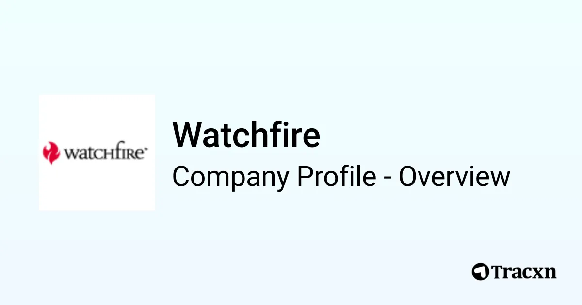 Watchfire - 2025 Company Profile, Team, Funding & Competitors - Tracxn