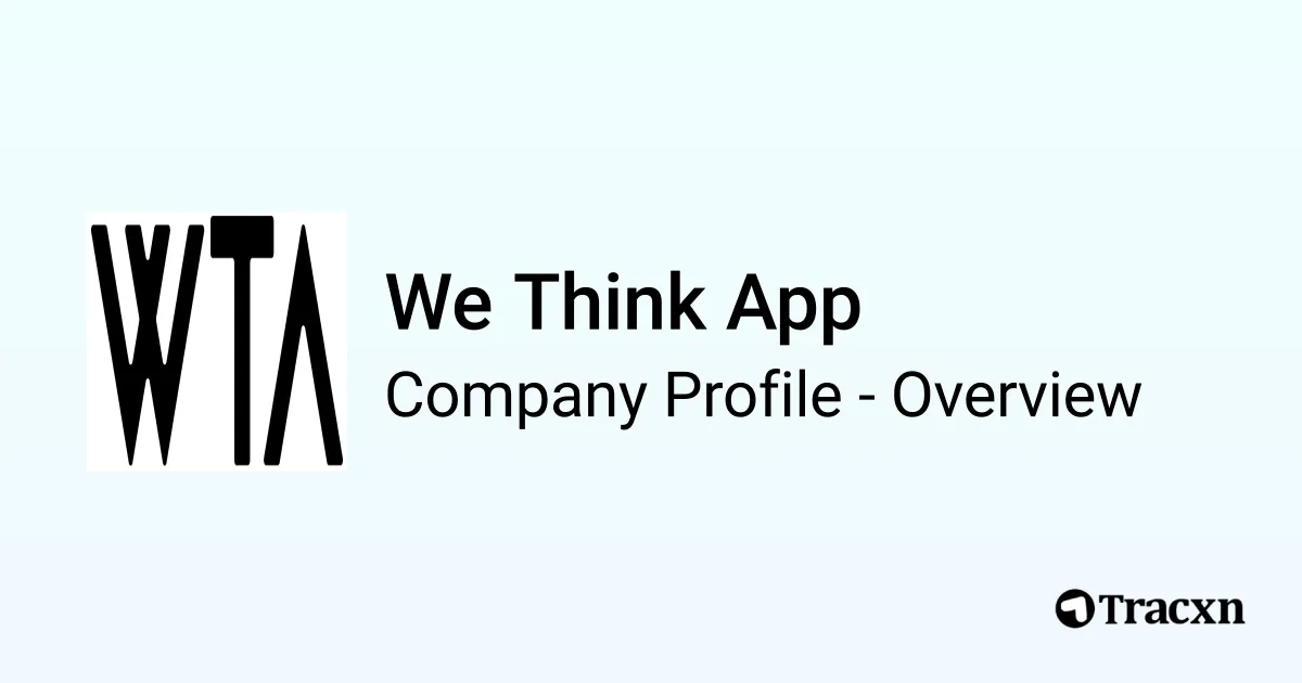 We Think App - 2025 Company Profile, Team, Competitors & Financials ...